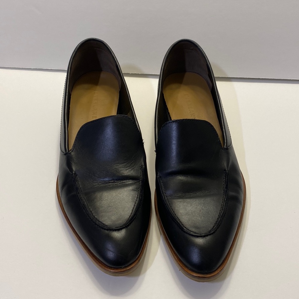SOLD Everlane Black Leather The Modern Loafer Size 8.5